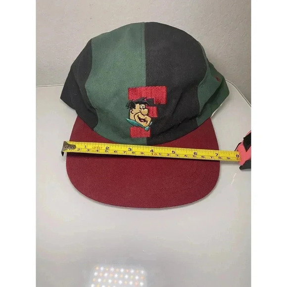 Fred Flintstone FLINTSONES 1994 HANNA BARBARRA BEDROCK U Bowling Hat Vintage - Picture 10 of 11